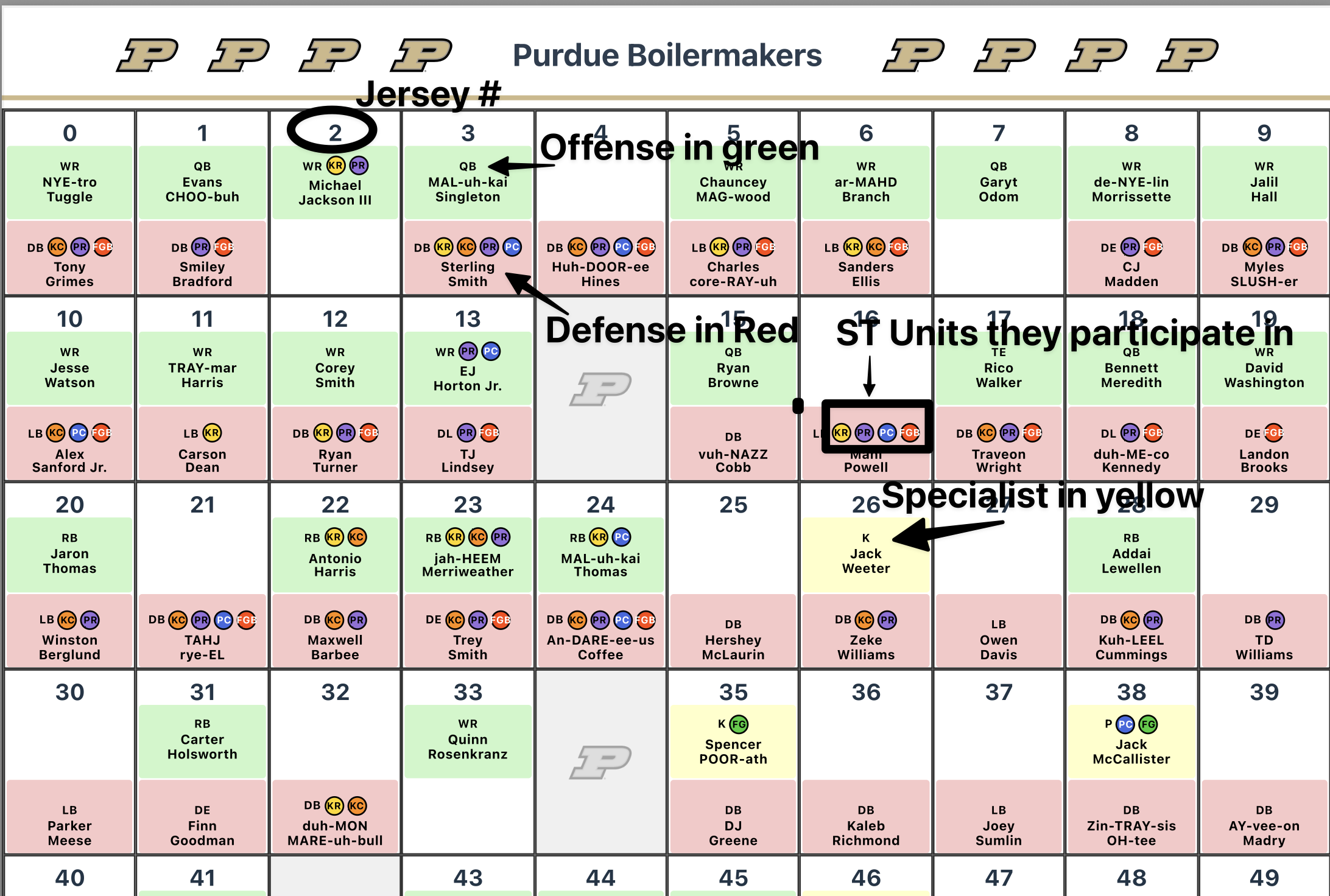 Spotting Grid Explainer